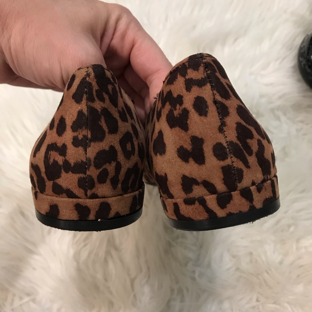 Chinese Laundry Leopard Print Pointed Toe Flats - image 4